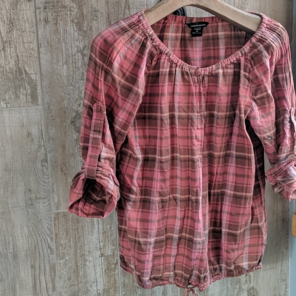 Button up Plaid